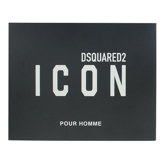 Dsquared2 Icon Pour Homme Eau de Parfum 100ml, Shower Gel 100ml + Aftershave Balm 100ml Gift Set - Image 3