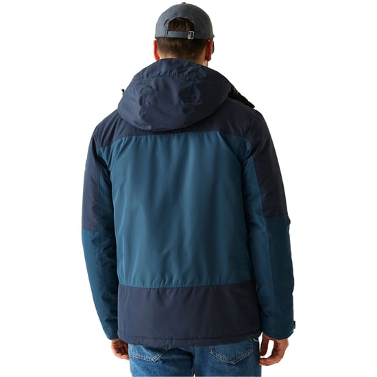 Regatta Mens Thornridge Insulated Waterproof Jacket (Navy Blue) - Image 5