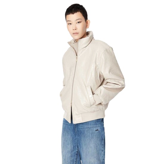 Armani Exchange Bomberjacka för kvinnor/damer (Beige) - Image 4