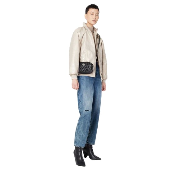 Armani Exchange Bomberjacka för kvinnor/damer (Beige) - Image 5