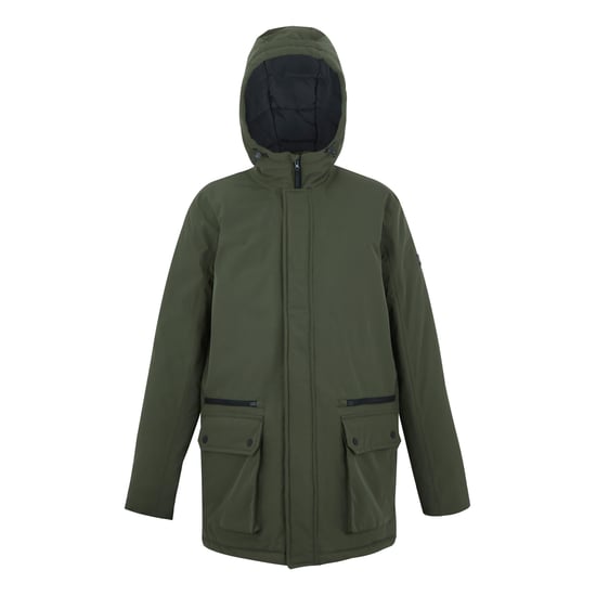 Regatta Mens Rhodo Padded Jacket (Dark Khaki) - Image 1