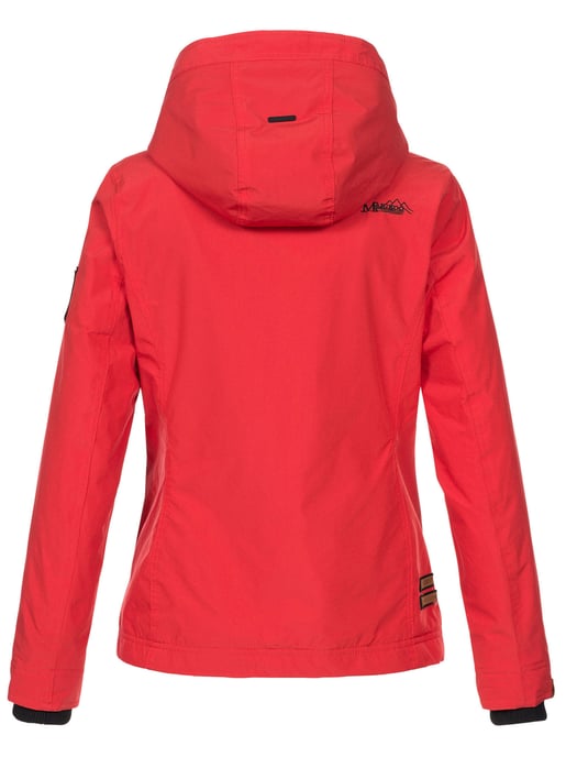 Marikoo women’s transitional jacket Erdbeere with double collar & fleece lining - Image 3