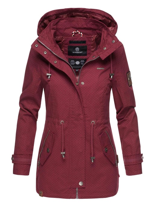Marikoo lichte dames tussenjas met afneembare capuchon - Image 1