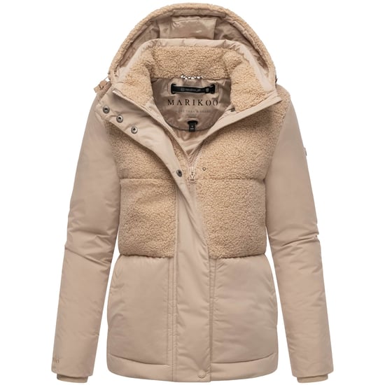 Marikoo dames winterjas Sheeta met teddyfleece & capuchon - Image 1