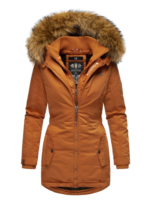 Marikoo dames winterjas – Sanakoo, warm met afneembare bontkraag - Image 1