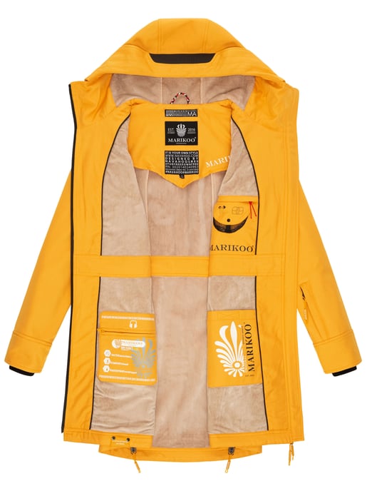Marikoo dam softshelljacka – Racquellee med huva & fleecefoder - Image 6