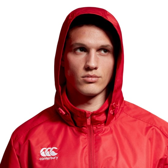 Canterbury Mens Club Vaposhield Full Zip Waterproof Jacket (Flag Red) - Image 4
