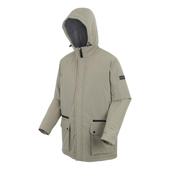Regatta Mens Rhodo Padded Jacket (Golden Sand) - Image 3