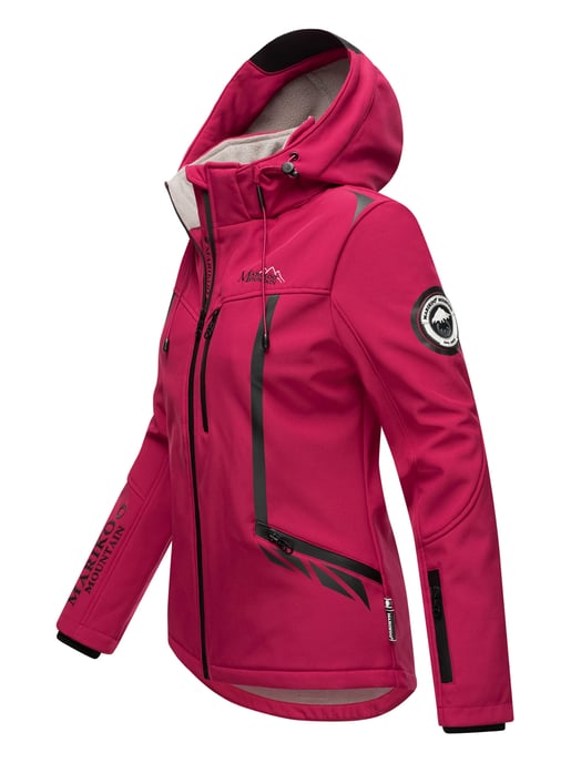 Marikoo women’s softshell jacket – Mount-Cho-Oyu with detachable hood - Image 3
