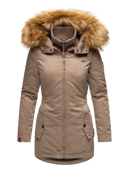Marikoo dames winterjas – Sanakoo, warm met afneembare bontkraag - Image 2
