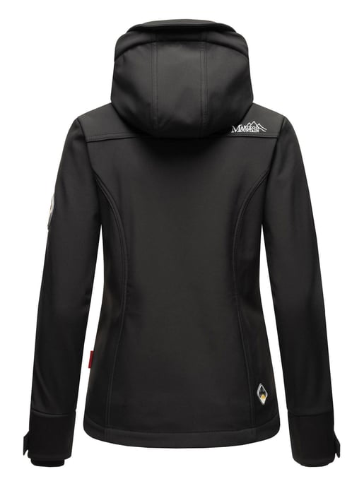 Marikoo dam softshelljacka – Kleine Zicke, varm med huva & fleecefoder - Image 4