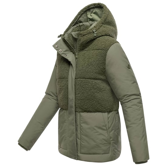 Marikoo dames winterjas Sheeta met teddyfleece & capuchon - Image 2