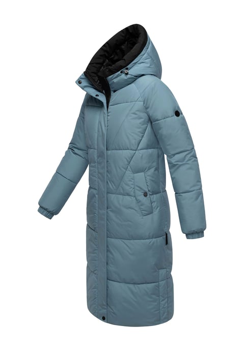 Marikoo women’s quilted coat Yaskaa with hood & warm fleece lining - Image 3