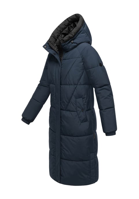 Marikoo women’s quilted coat Yaskaa with hood & warm fleece lining - Image 3