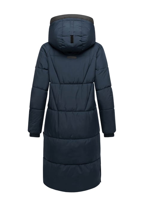 Marikoo women’s quilted coat Yaskaa with hood & warm fleece lining - Image 4