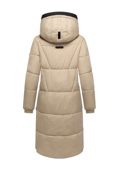 Marikoo women’s quilted coat Yaskaa with hood & warm fleece lining - Image 4