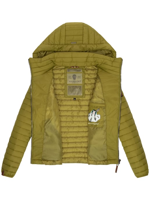 Marikoo women’s quilted jacket – Löwenbaby, lightweight with detachable hood - Image 5