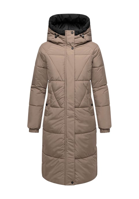 Marikoo women’s quilted coat Yaskaa with hood & warm fleece lining - Image 2