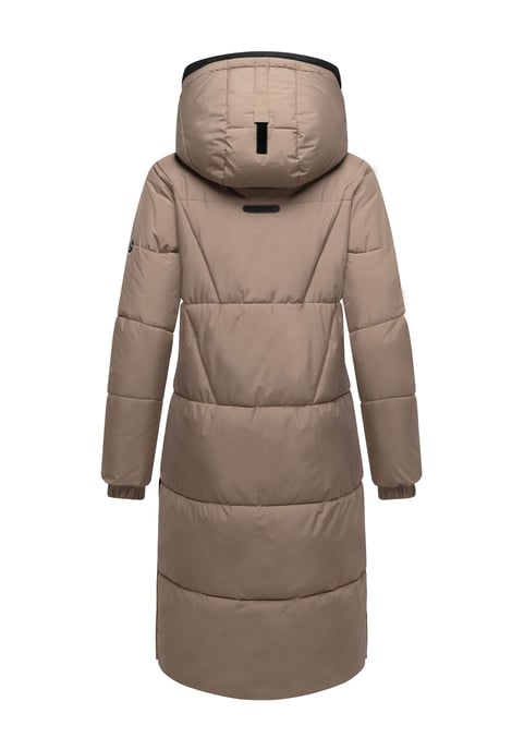 Marikoo women’s quilted coat Yaskaa with hood & warm fleece lining - Image 4