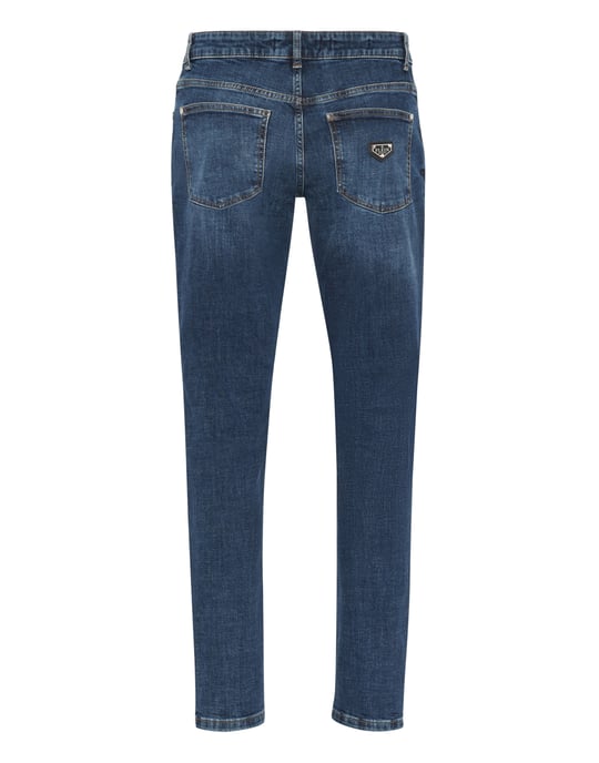 Destroyed Slim Fit Jeans - Image 2
