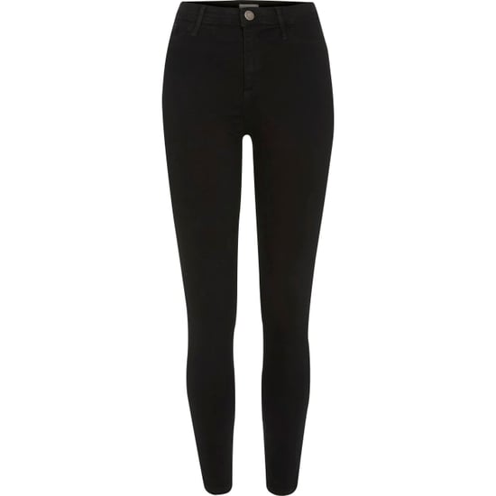 River Island Womens Jeans Black Molly Mid Rise Tall - Image 5