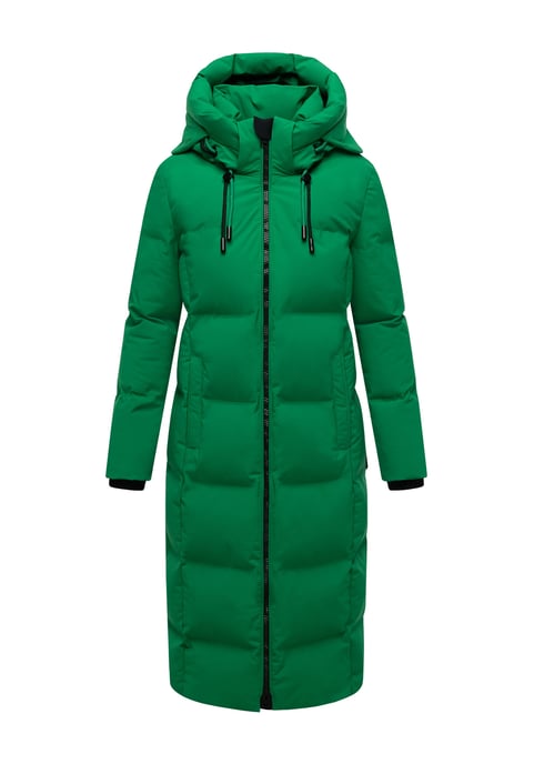 Marikoo women’s quilted winter coat Tikoraa with detachable hood - Image 2