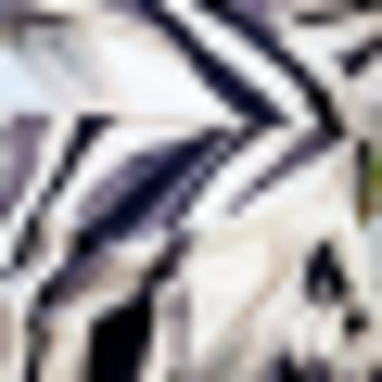 Navy and Cream Stripe Print Strappy Wrap Top Midi Dress - Image 5