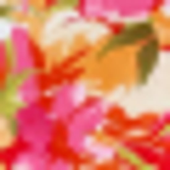 Multi Tropical Print Strappy High Low Frill Hem Midi Dress - Image 5
