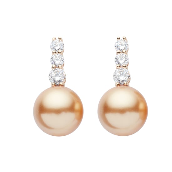 U.S. Polo Assn Jewellery Mila Yellow Gold Earrings - Image 1