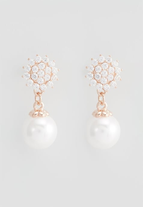 US Polo Assn Jewellery Soleil Roségouden Oorbellen - Image 1