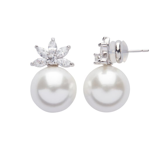 U.S. Polo Assn Jewellery Kylie Rose Gold Earrings - Image 1