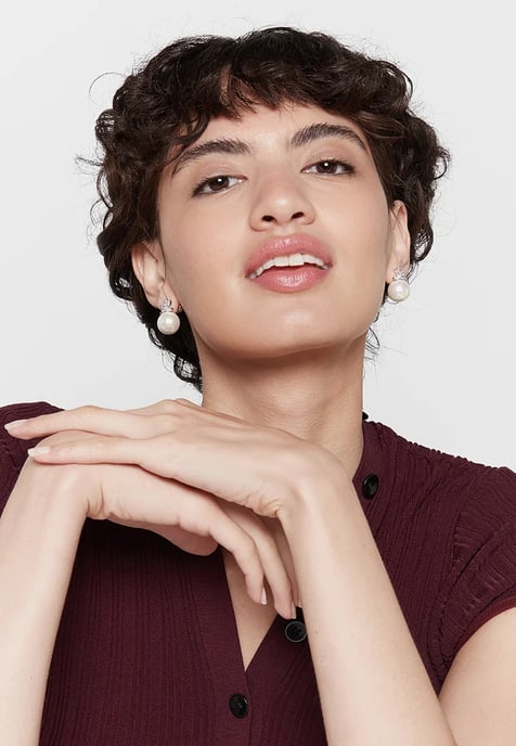 US Polo Assn Jewellery Kylie Rosegouden oorbellen - Image 4