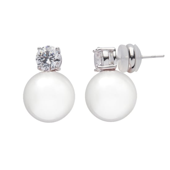 U.S. Polo Assn Jewellery Maisie Rhodium Earrings - Image 1