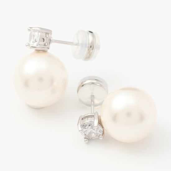 US Polo Assn Jewellery Maisie Rhodium Oorbellen - Image 2