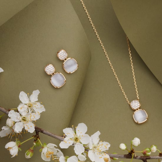 US Polo Assn Jewellery Abigail Geelgouden Oorbellen - Image 3