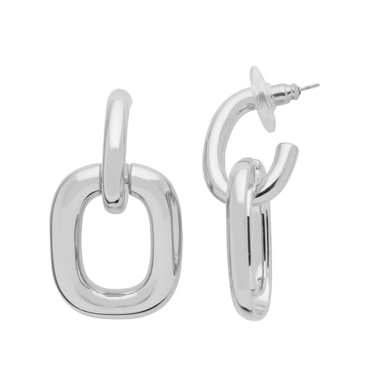 US Polo Assn Jewellery Blair Rhodium Oorbellen - Image 1