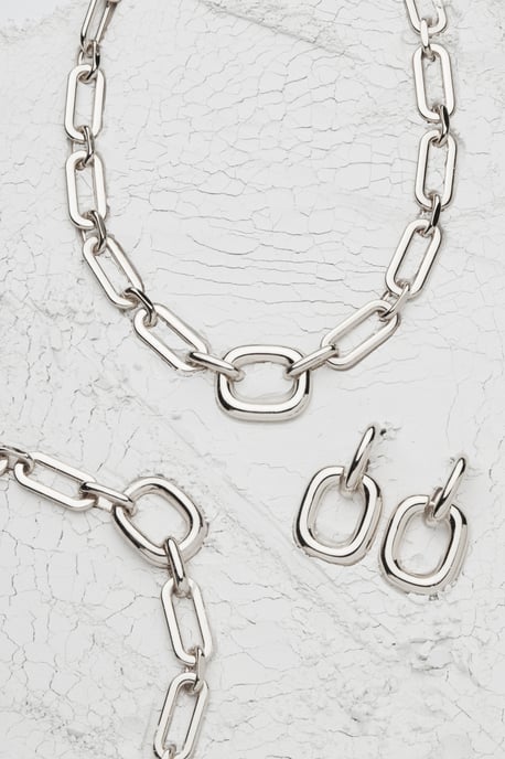 US Polo Assn Jewellery Blair Rhodium Oorbellen - Image 2