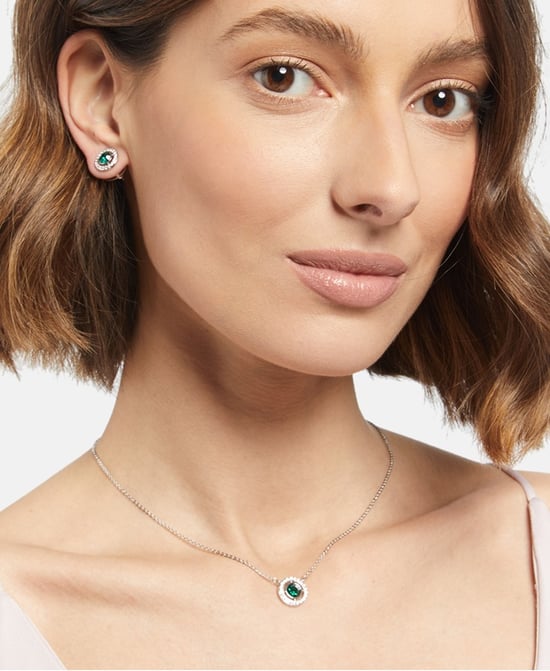 US Polo Assn Jewellery Paula Rhodium Parure - Image 5