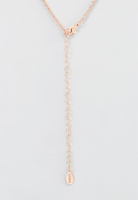 US Polo Assn Jewellery Aurore Rose Gold Parure - Image 3