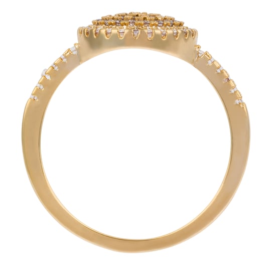 US Polo Assn Jewellery Courtney Geelgouden Ring - Image 3