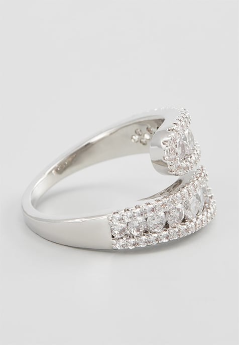 US Polo Assn Sieraden Margot Rhodium Ring - Image 3