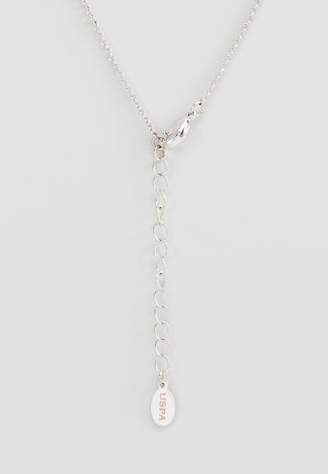 US Polo Assn Jewellery Amelie Rhodium ketting - Image 3
