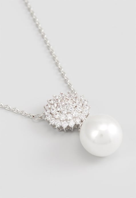 US Polo Assn Jewellery Soleil Rhodium ketting - Image 2