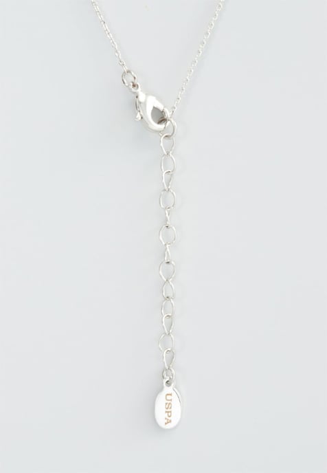 US Polo Assn Jewellery Soleil Rhodium ketting - Image 3