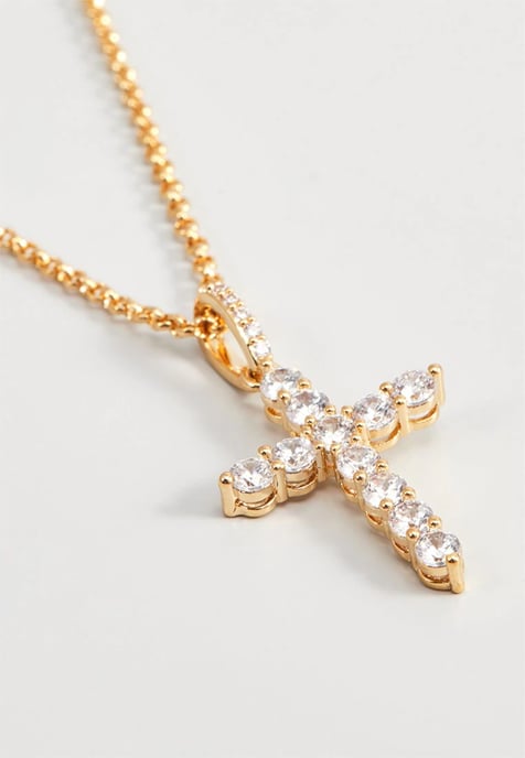 US Polo Assn Jewellery Amelie Rhodium ketting - Image 1