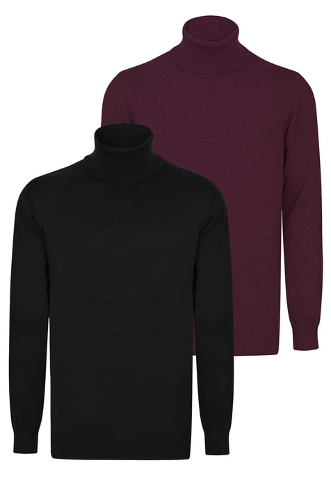Pullover Turtleneck Pullover Pack Of 2 - Image 1