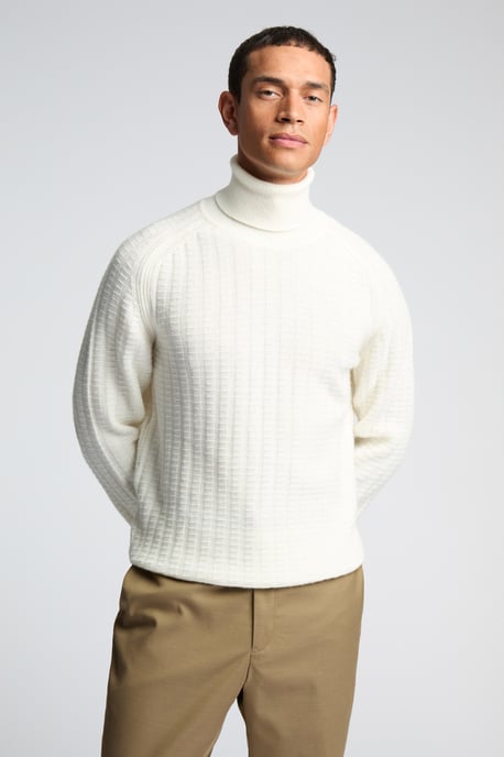 Chunky Knit Roll Neck Jumper - Image 1