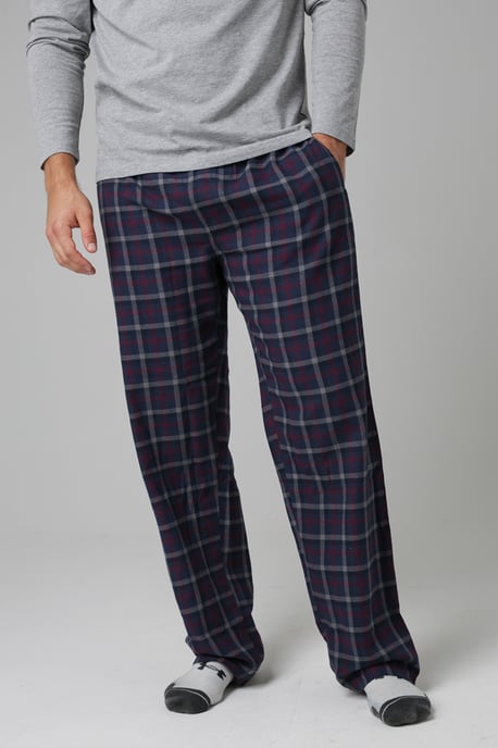 Mid Grey Cotton Long Sleeve Pyjama Set - Image 4