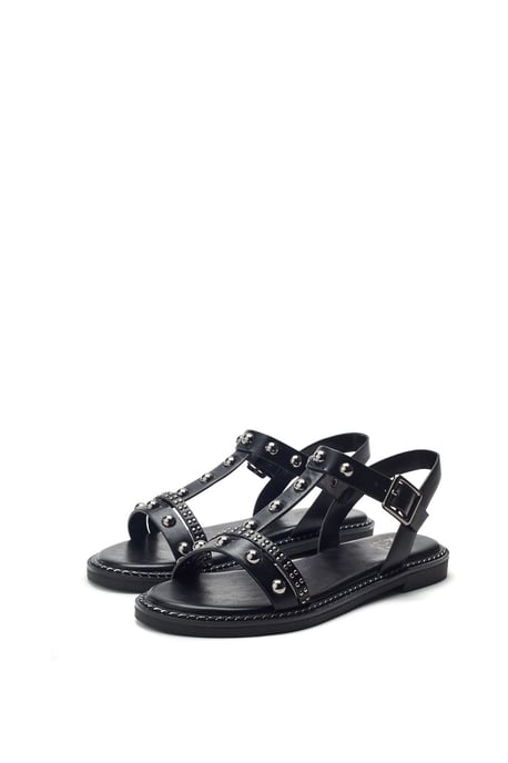 Noell Black Sandals - Image 3