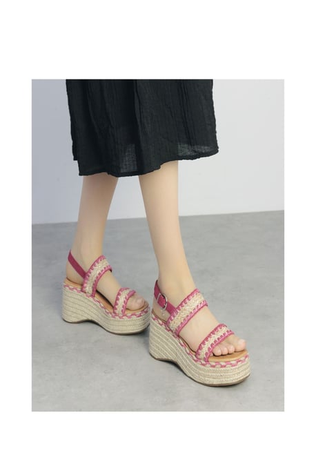 Kelila Pink Sandals - Image 2